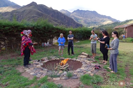 Despacho Ceremony in the Sacred Valley, Pisac